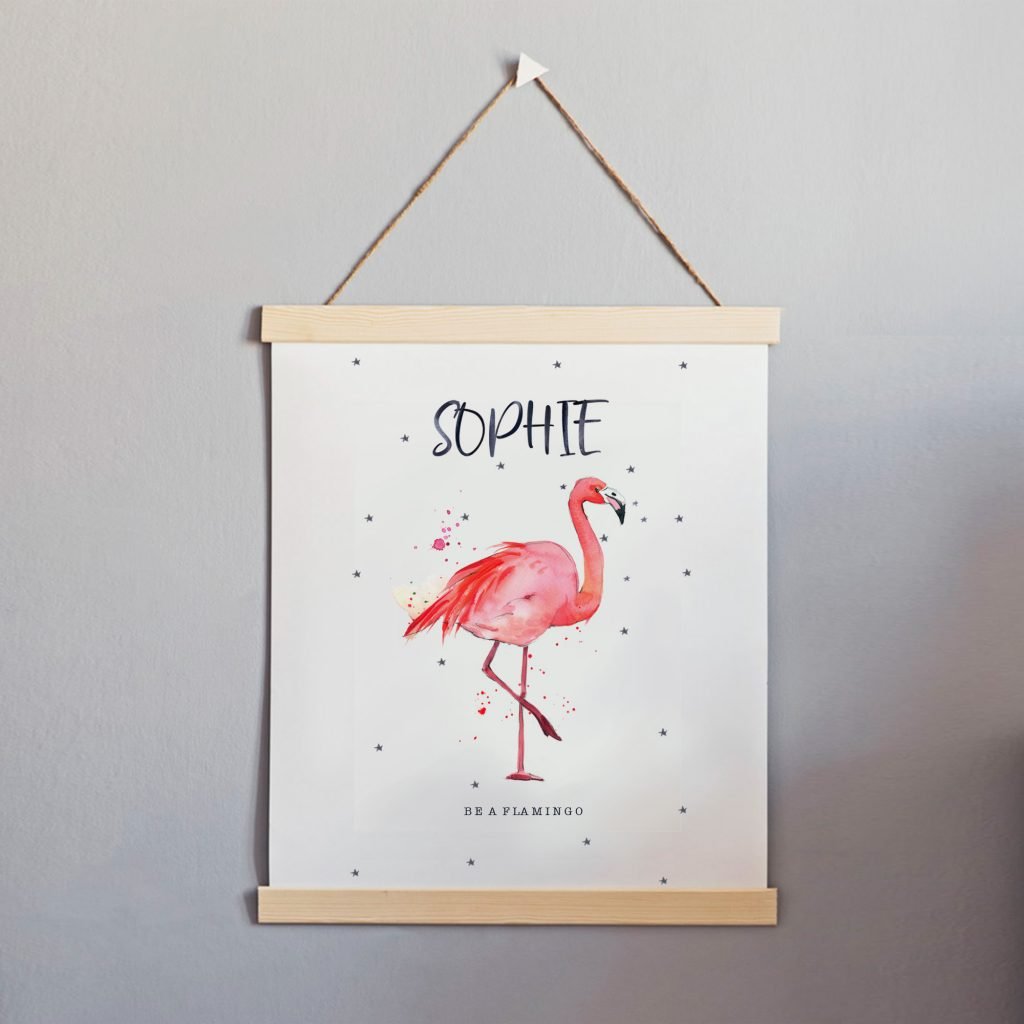 Flamingo Wall Art main image 0
